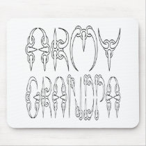 Army Grandpa Mouse Mat