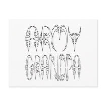 Army Grandpa Post Cards