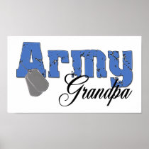 Army Grandpa Poster