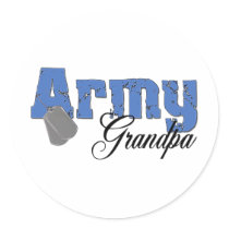 Army Grandpa Sticker