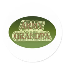 Army Grandpa Sticker