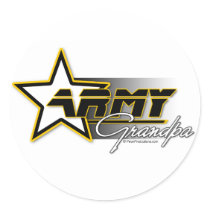 Army Grandpa Sticker