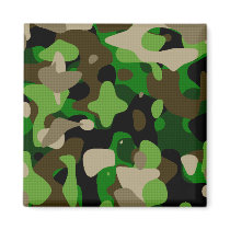 Army Green Camouflage magnets by naturetees Army Green Camouflage magnets