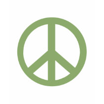 Army Green Peace Sign Products t-shirts