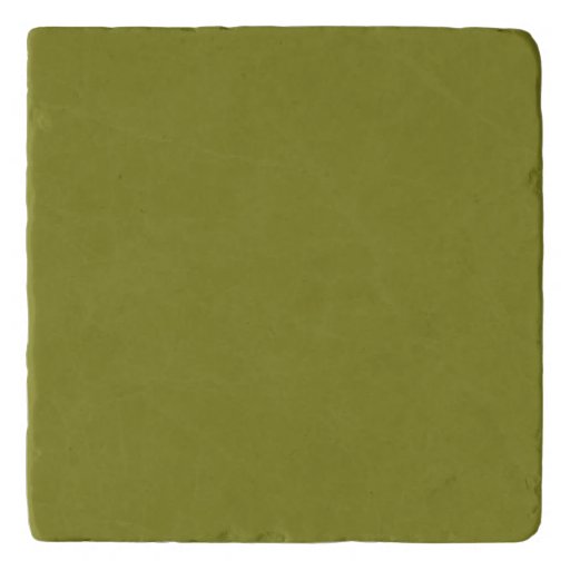 ARMY GREEN (solid color background) ~.jpg Trivets | Zazzle