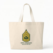 Army Grill Sergeant Canvas Bag