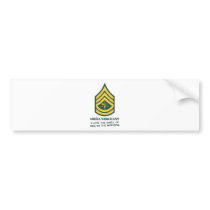 Army Grill Sergeant Bumper Stickers