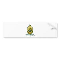 Army Grill Sergeant Bumper Stickers