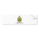 Army Grill Sergeant Bumper Sticker