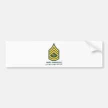 Army Grill Sergeant Bumper Stickers