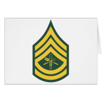 Army Grill Sergeant cards