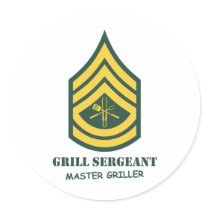 Army Grill Sergeant stickers by grillsgt Army Grill Sergeant stickers