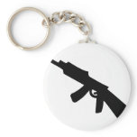 army gun weapon military key chain