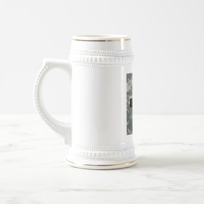 ARMY HOOAH! BEER STEIN MUG by SGT_SCI_FI