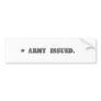 army issued bumper stickers