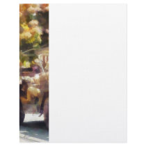 Army Jeep in Parade Personalized Letterhead