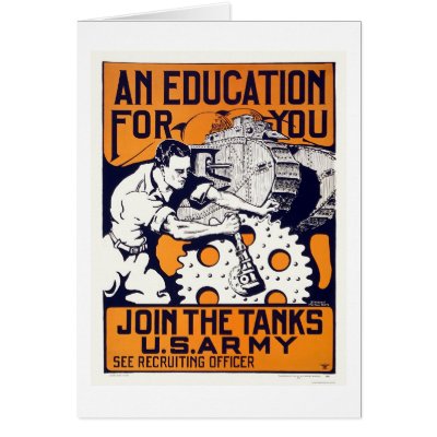 Army - Join the Tanks Cards by lc_wpa