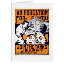Army - Join the Tanks cards