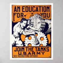 Army - Join the Tanks Posters