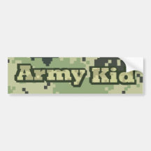Army Kid Bumper Stickers
