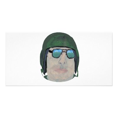 Army Man Picture Card by AlinaBradford