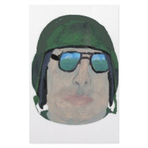 Army Man stationery