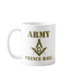 Army Masonsonic Design No. 1 PHA olive mugs
