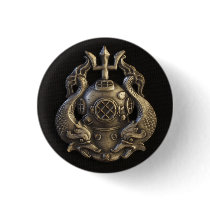 Army Master Diver Pinback Buttons