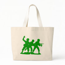 Army Men Squad Tote Bags
