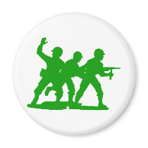Army Men Squad Magnet