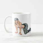 Army, Military Girl in Camo Pinup by Al Rio Mug