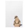 Army, Military Pin-up Good Girl by Al Rio Art Stationery Paper