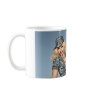 Army Military Pinup Girl in Camo #6 by Al Rio Coffee Mugs