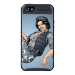 Army, Military Pinup Girl in Camo by Al Rio Cases For iPhone 5