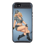 Army Military Security Pinup Girl in Camo - Al Rio Case For iPhone 5