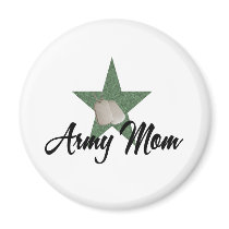 Army Mom 1 Refrigerator Magnet