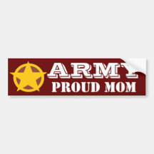 ARMY MOM BUMPER STICKER