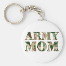 Army Mom camo Keychain