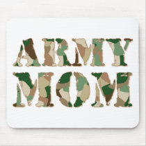 Army Mom camo Mouse Mat