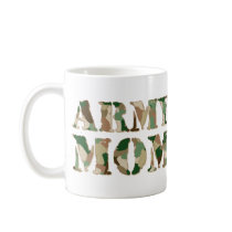 Army Mom camo mugs
