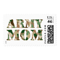 Army Mom camo Postage Stamps