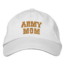 ARMY MOM CAP EMBROIDERED HAT