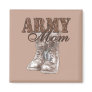 Army Mom Combat Boots N Dog Tags 1 Fridge Magnets