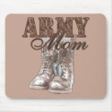 Army Mom Combat Boots N Dog Tags 1 mousepads