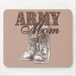 Army Mom Combat Boots N Dog Tags 1 mousepads