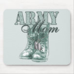 Army Mom Combat Boots N Dog Tags 2 Mouse Pads