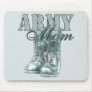 Army Mom Combat Boots N Dog Tags 2 Mouse Pads