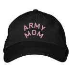 Army Mom Embroidered Hats