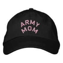 Army Mom Embroidered Hats