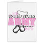 Army Mom flowers Cards